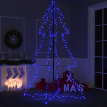 Load image into Gallery viewer, Christmas Cone Tree 160 LEDs Indoor and Outdoor 78x120 cm to 143 x 250cm
