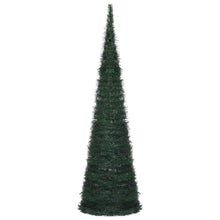 Load image into Gallery viewer, Pop-up String Artificial Christmas Tree with LED Green 150 cm to 210 cm

