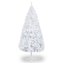 Load image into Gallery viewer, 6FT Iron Leg White Christmas Tree with 400 Branches
