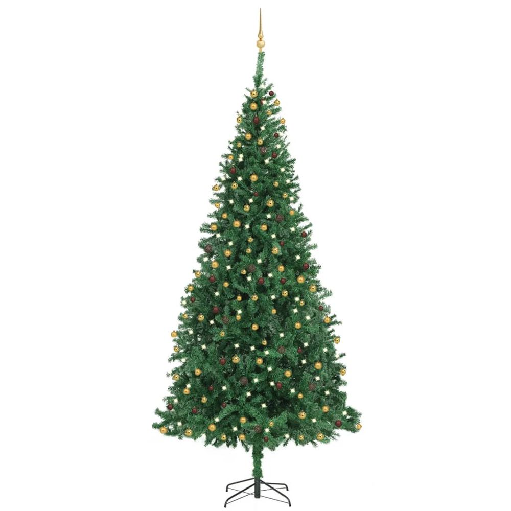 Artificial Christmas Tree with LEDs&Ball Set LEDs 300 cm  to 500 cm