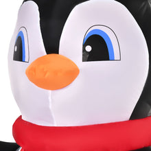 Load image into Gallery viewer, 8ft Inflatable Christmas Penguin Holding Candy Cane Blow Up Outdoor Deco LED
