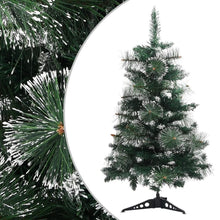 Load image into Gallery viewer, Artificial Christmas Tree with Stand Green and White 60 cm to 90cm PVC
