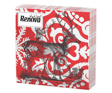 Load image into Gallery viewer, Renova 3 Ply Luxury Square Party Serviettes 40 Disposable Paper Napkins
