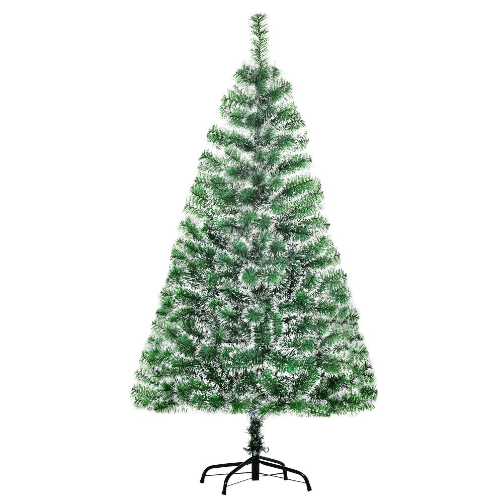5ft Indoor Christmas Tree Artificial Deco Xmas Gift Metal Stand 416 Tips