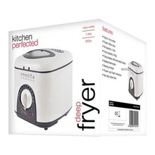 Load image into Gallery viewer, Kitchen Perfected 1.0Ltr Compact Deep Fryer - Ivory White
