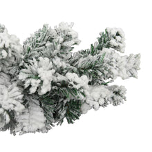 Load image into Gallery viewer, Christmas Garland with Flocked Snow Green 10 m to 20 mPVC
