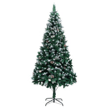 Load image into Gallery viewer, Artificial Christmas Tree with Pine Cones and White Snow 150 cm to 240 cm
