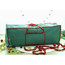 Load image into Gallery viewer, Christmas Xmas Tree Decoration Lights Zip Up Sack Fabric Storage Bag Green 125 x 30 x 50 cm
