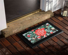 Load image into Gallery viewer, BRAMHALL 45X75CM LED &amp; MUSIC SANTA STOP HERE DOORMAT
