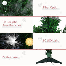 Load image into Gallery viewer, 3ft White Light Christmas Tree 90 LEDs Star Topper Tri-Base Pre-Lit Home
