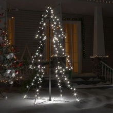 Load image into Gallery viewer, Christmas Cone Tree 160 LEDs Indoor and Outdoor 78x120 cm to 143 x 250cm
