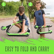 Load image into Gallery viewer, Xootz Kids Electric Folding Scooter LED Light Up Wheel &amp; Collapsible Handlebar
