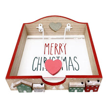 Load image into Gallery viewer, Christmas House Napkin Holder 18cm
