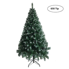 Load image into Gallery viewer, 6FT Iron Leg White PVC 650 Branches Christmas Tree
